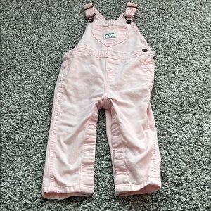Pink Kids Overalls